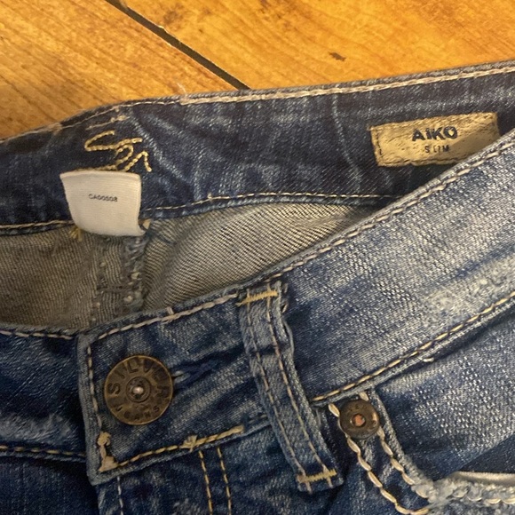 Silver aiko slim Jeans - Picture 3 of 6